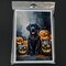 Edge Collections - 5" x 7" - Black - Halloween Labrador Retriever Greeting Cards with Envelopes - 8 Pieces